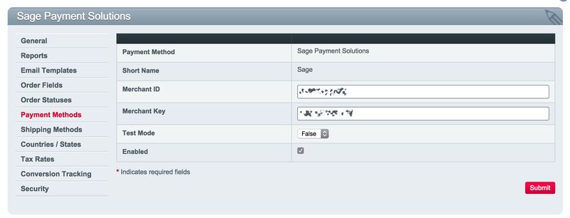 Sage Config