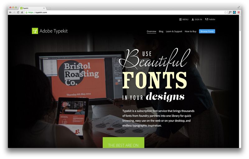Adobe TypeKit